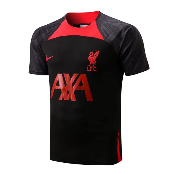 Trainingsshirt Liverpool 2022-23 Schwarz Rote